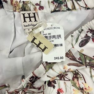 NWT Haute Hippie Silk Mini Shorts - Floral